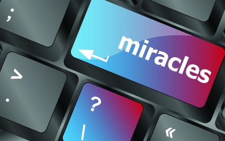 "Miracles" button