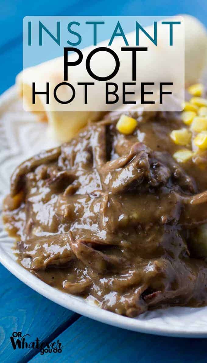 Instant Pot Hot Beef