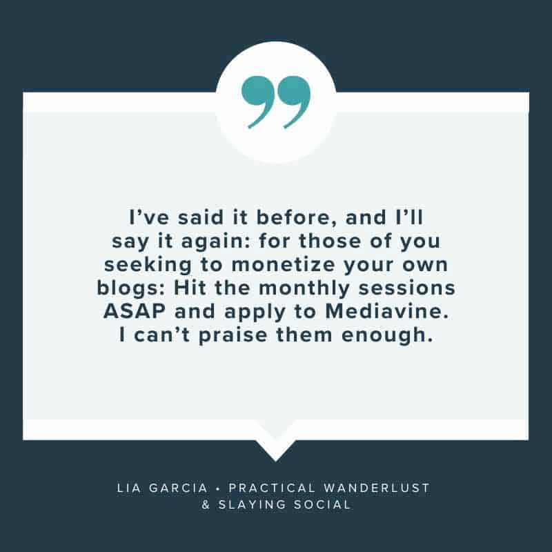 Quote from Lia Garcia