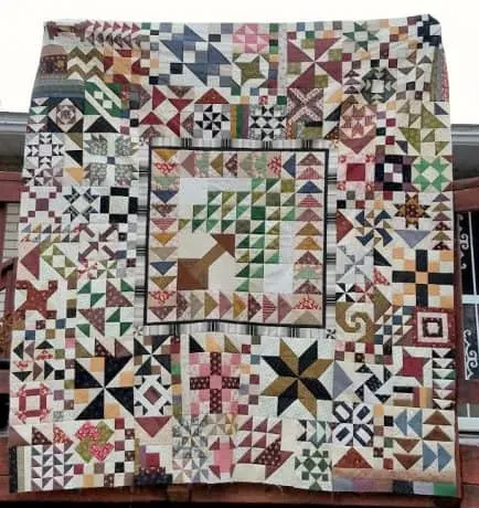 Patchwork Posse Sampler Quilt Top