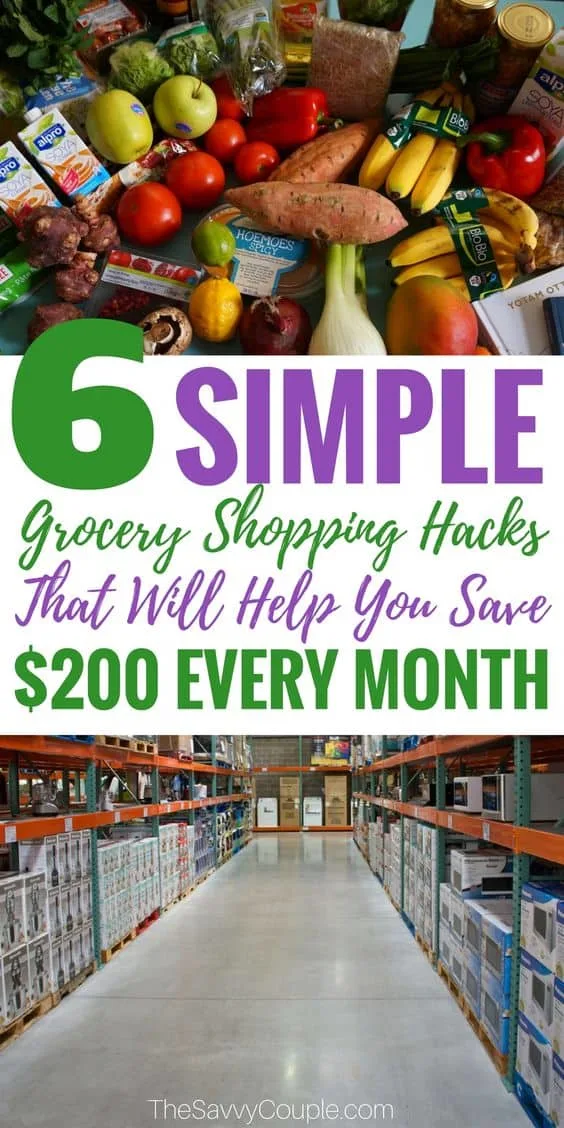 Grocery Shopping Hacks The Savvy Couple