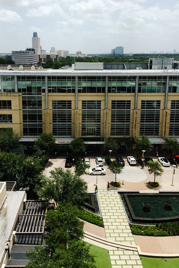 The City Center seen from above.