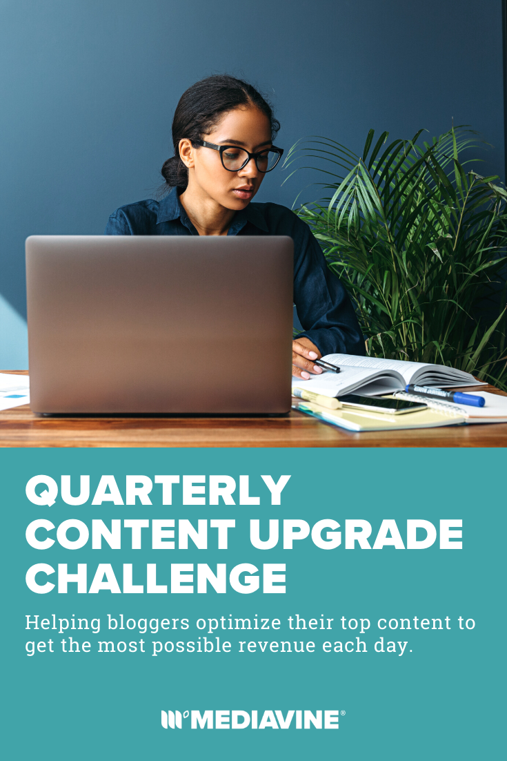 pinterest pin quarterly content upgrade challenge