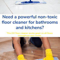 The World’s Best DIY Non-Toxic Floor Cleaner