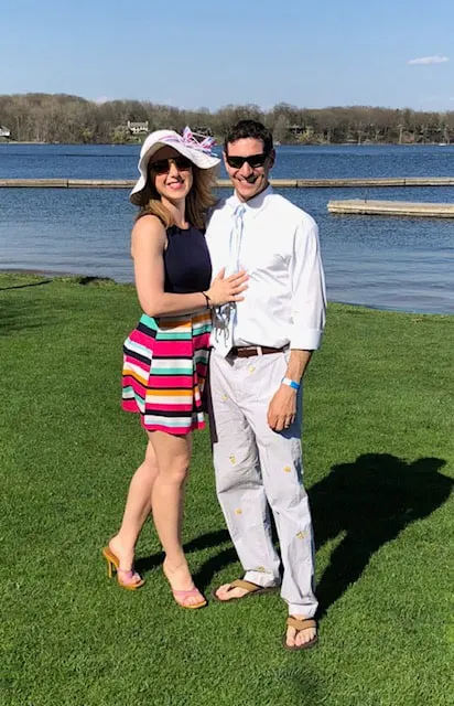 Matt Richenthal, Mediavine co-founder, with his wife.