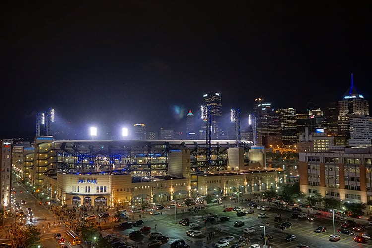 PNC Park Baseball Stadium in Pittsburgh