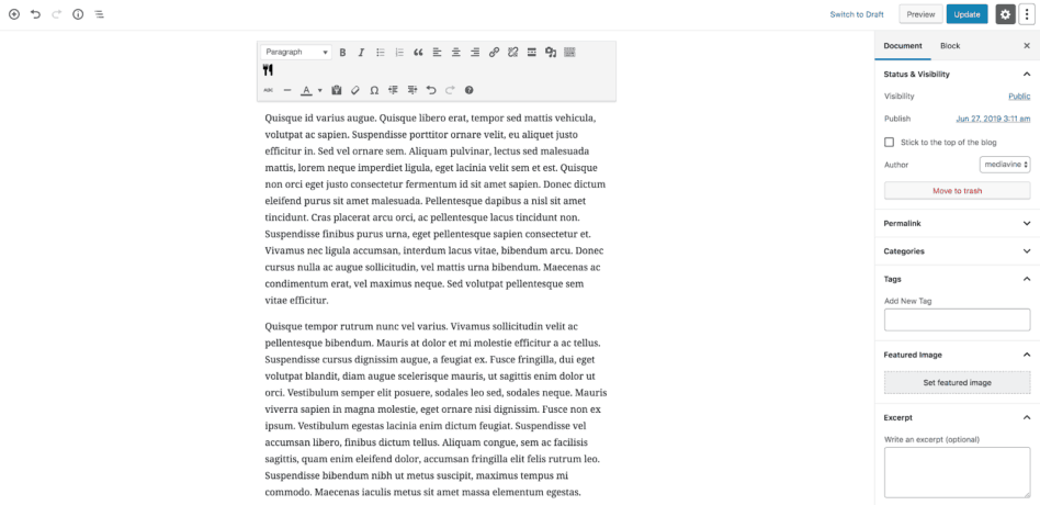 WordPress Gutenberg Tutorial — Your Top Questions Answered - Mediavine