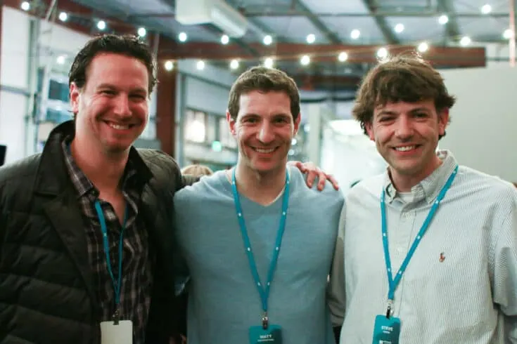 Mediavine cofounders Eric Hochberger, Matt Richenthal and Steve Marsi.