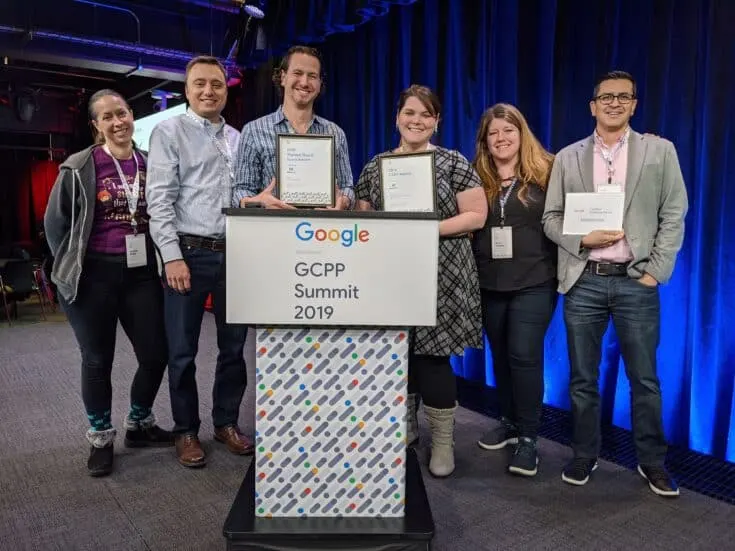 Mediavine team accepts 2 Google Certified Publishing Partner Awards in 2019