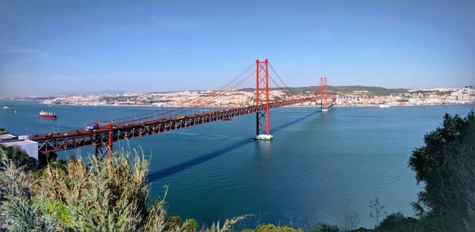 The Golden Gate Bridge.