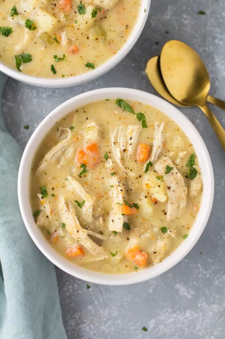 chicken pot pie soup 