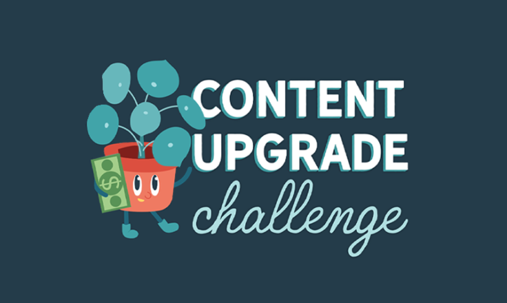 content upgrade challenge