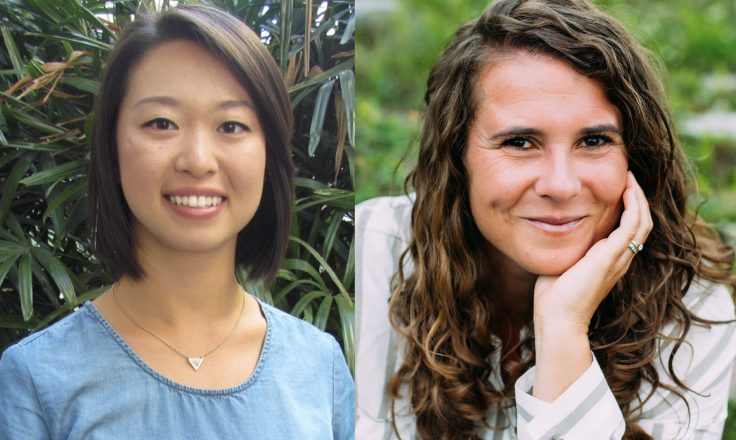 headshots of julia and bianca