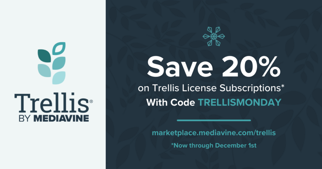 20% Off Trellis Cyber Monday use code TRELLISMONDAY