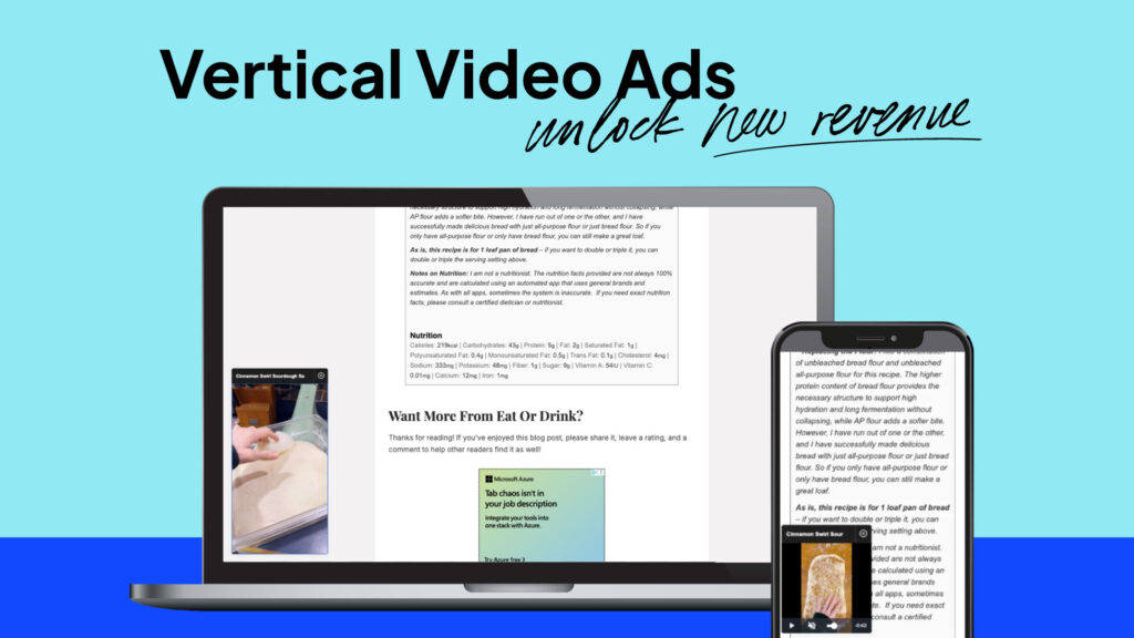 Vertical Video Ads Capture New Revenue Streams at Mediavine